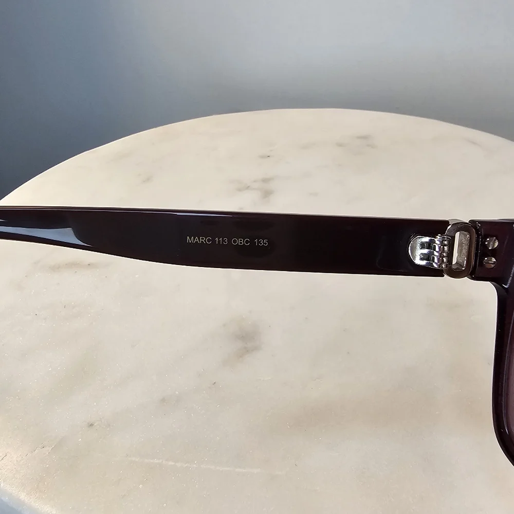 Marc Jacobs 55 mm‎ women's violet glitter eyeglasses frames